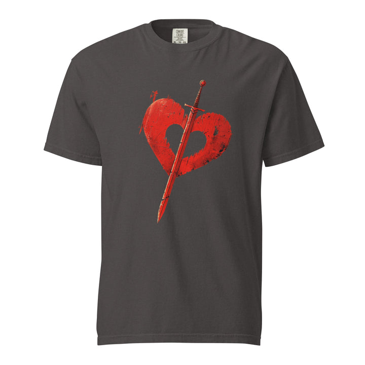 "Pierced-Love" garment-dyed heavyweight t-shirt - Polendo Design Tops &amp; Tees - T-Shirts