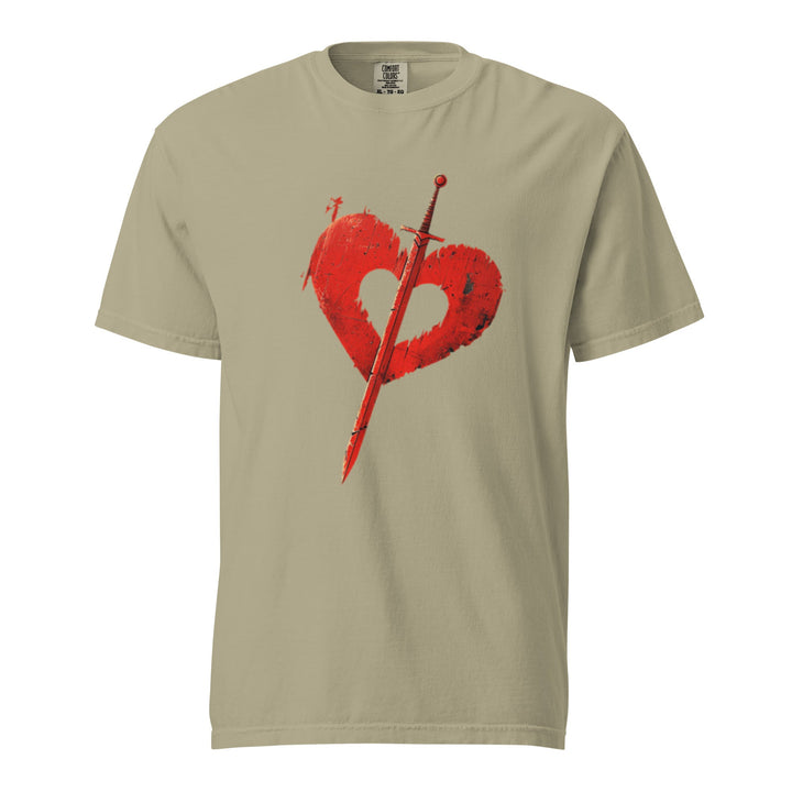 "Pierced-Love" garment-dyed heavyweight t-shirt - Polendo Design Tops &amp; Tees - T-Shirts