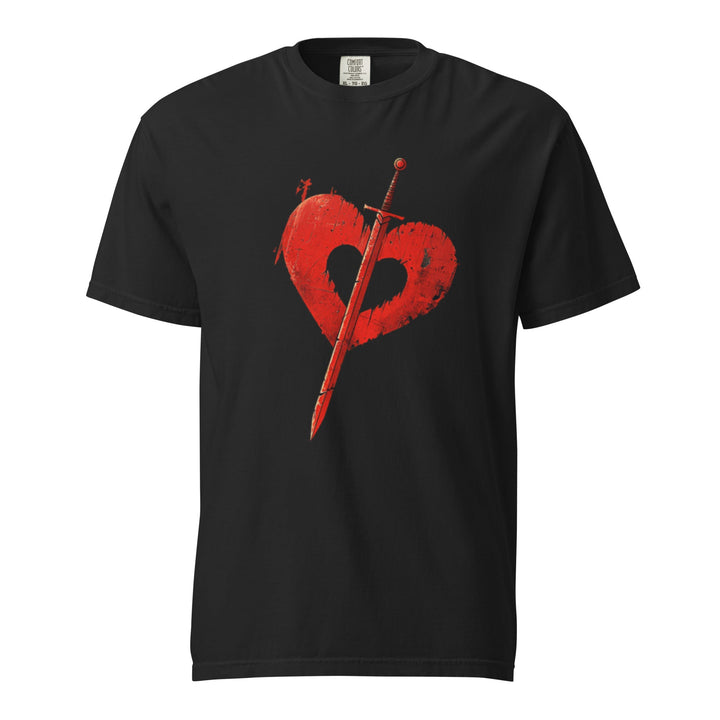 "Pierced-Love" garment-dyed heavyweight t-shirt - Polendo Design Tops &amp; Tees - T-Shirts