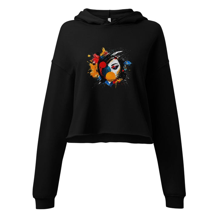 Women’s Polendo Chromatic Muse Crop Hoodie - Polendo Design Polendo Chromatic Muse Crop Hoodie