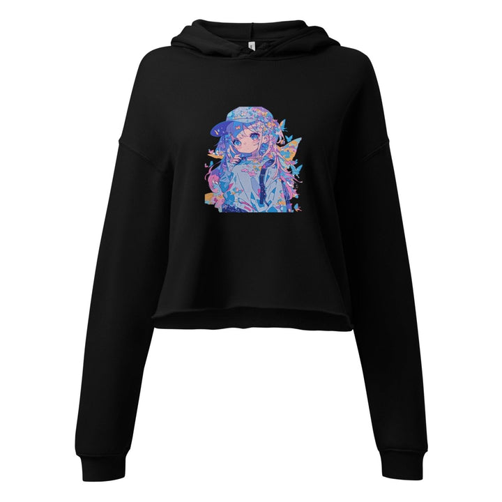 Polendo Dreamwave Girl Crop Hoodie - Polendo Design Polendo Dreamwave Girl Crop Hoodie