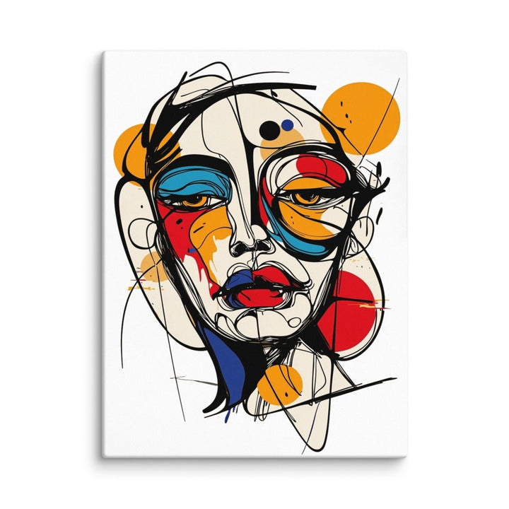 Polendo Fragmented Muse Canvas Wall Art - Polendo Design Polendo Fragmented Muse Canvas