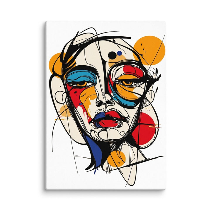 Polendo Fragmented Muse Canvas Wall Art - Polendo Design Polendo Fragmented Muse Canvas