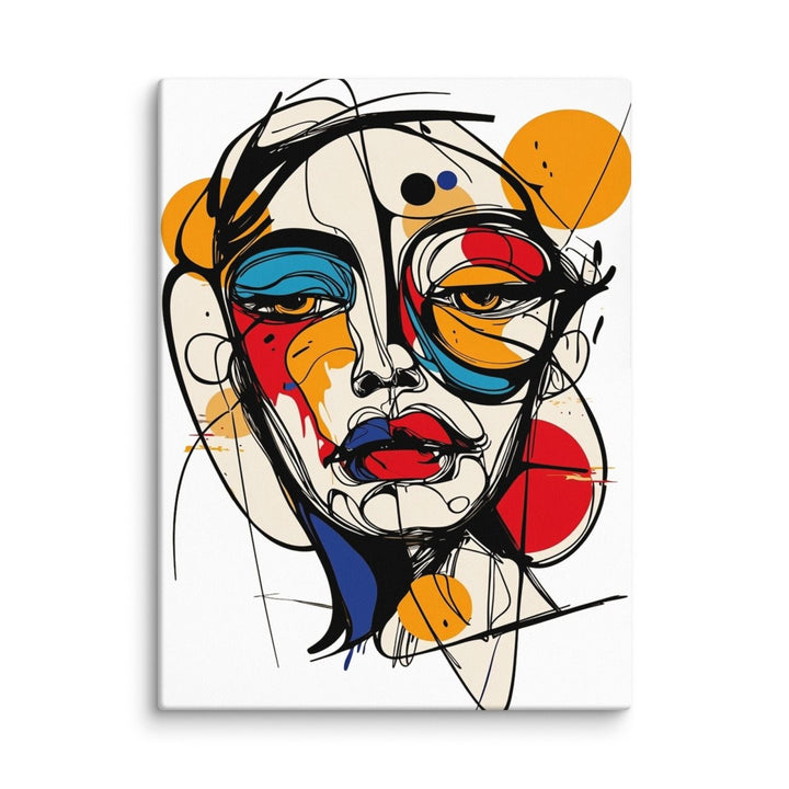 Polendo Fragmented Muse Canvas Wall Art - Polendo Design Polendo Fragmented Muse Canvas