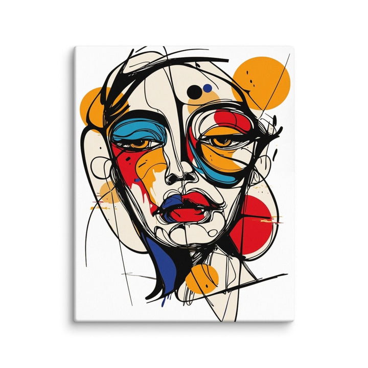 Polendo Fragmented Muse Canvas Wall Art - Polendo Design Polendo Fragmented Muse Canvas