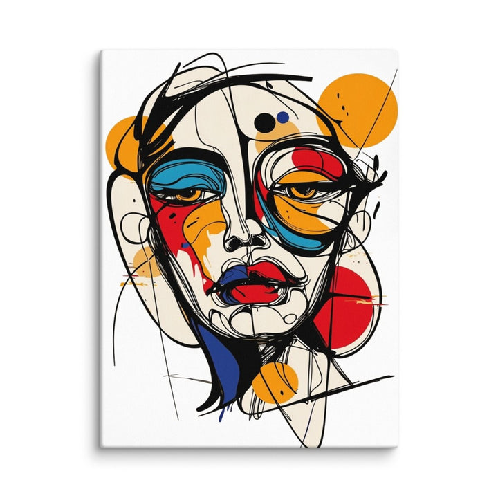 Polendo Fragmented Muse Canvas Wall Art - Polendo Design Polendo Fragmented Muse Canvas