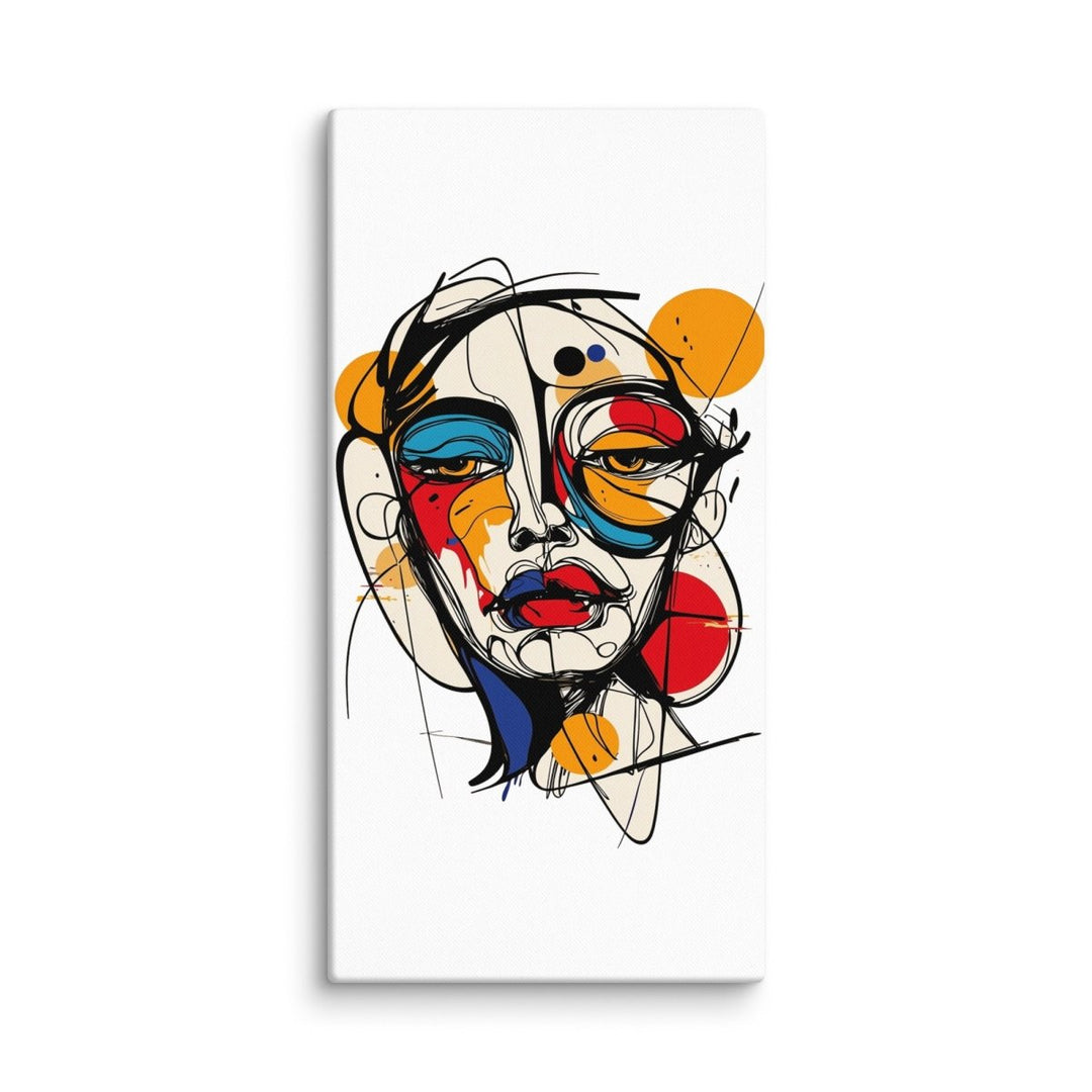 Polendo Fragmented Muse Canvas Wall Art - Polendo Design Polendo Fragmented Muse Canvas