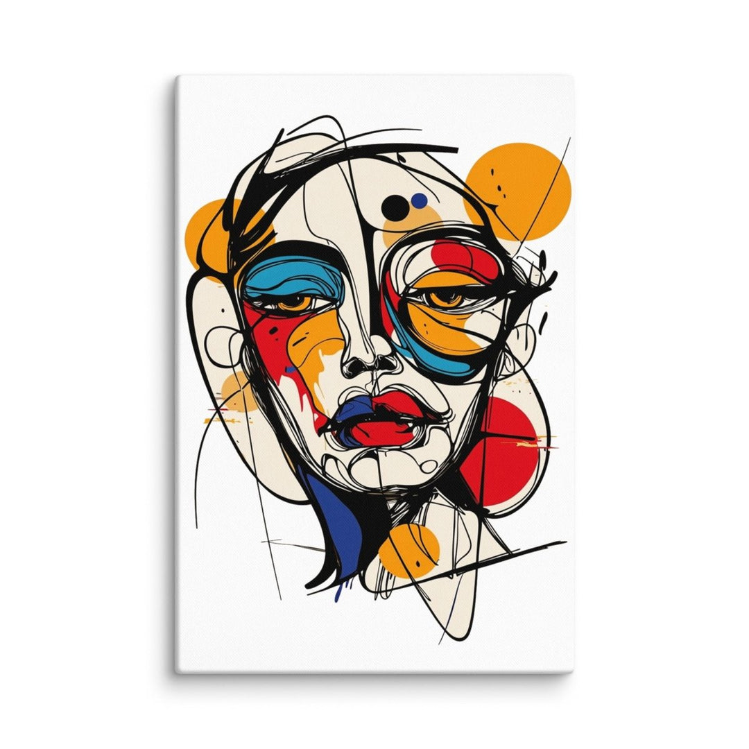 Polendo Fragmented Muse Canvas Wall Art - Polendo Design Polendo Fragmented Muse Canvas