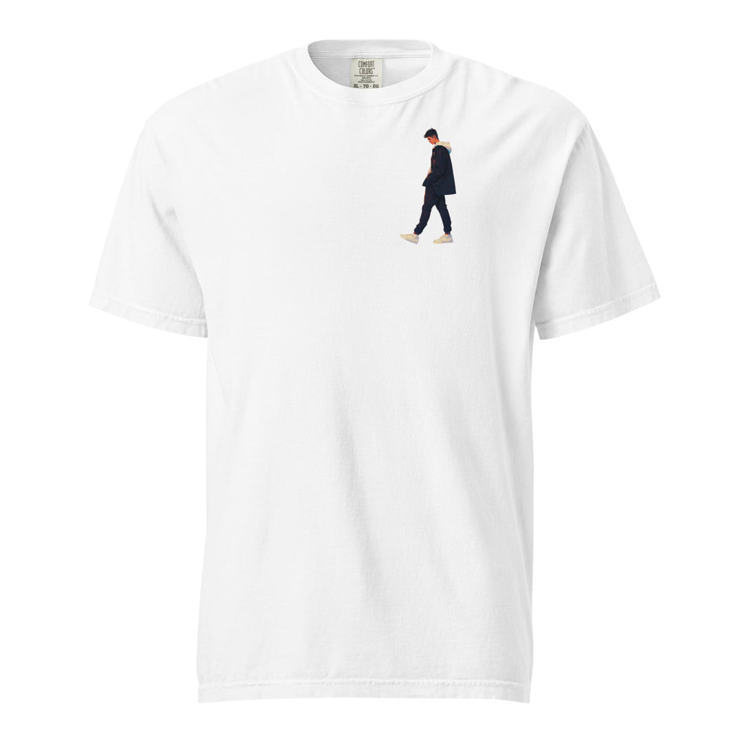 Polendo Golden Path T-Shirt – Bold Minimal Streetwear Design - Polendo Design Polendo Golden Path T-Shirt