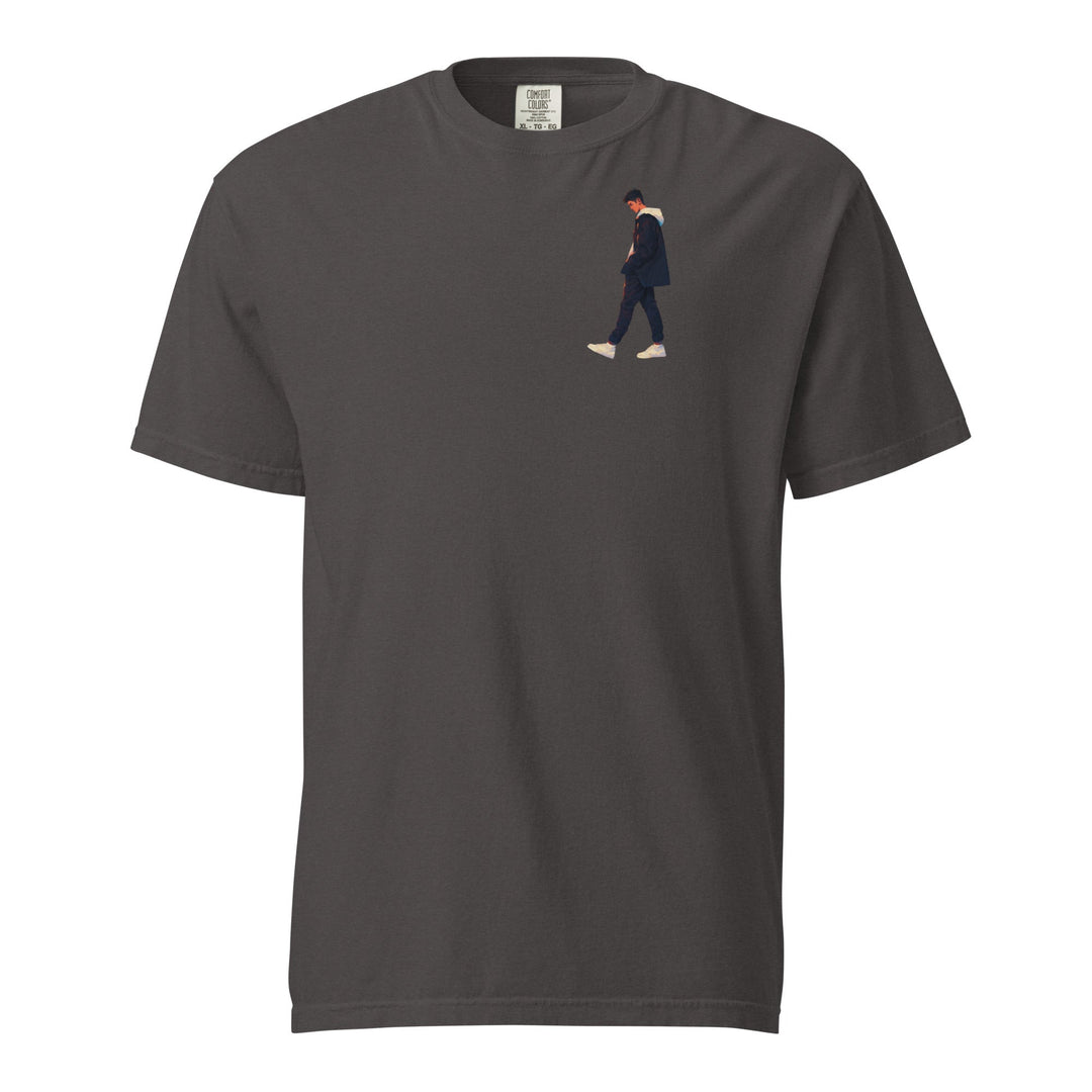 Polendo Golden Path T-Shirt – Bold Minimal Streetwear Design - Polendo Design Polendo Golden Path T-Shirt