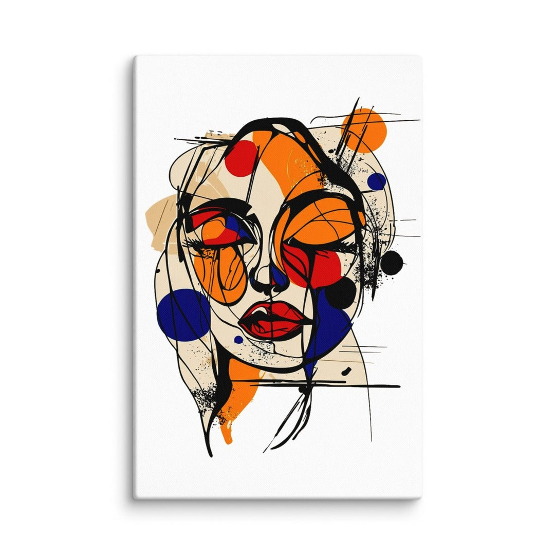 Polendo Structured Muse Canvas Wall Art - Polendo Design Polendo Structured Muse Canvas