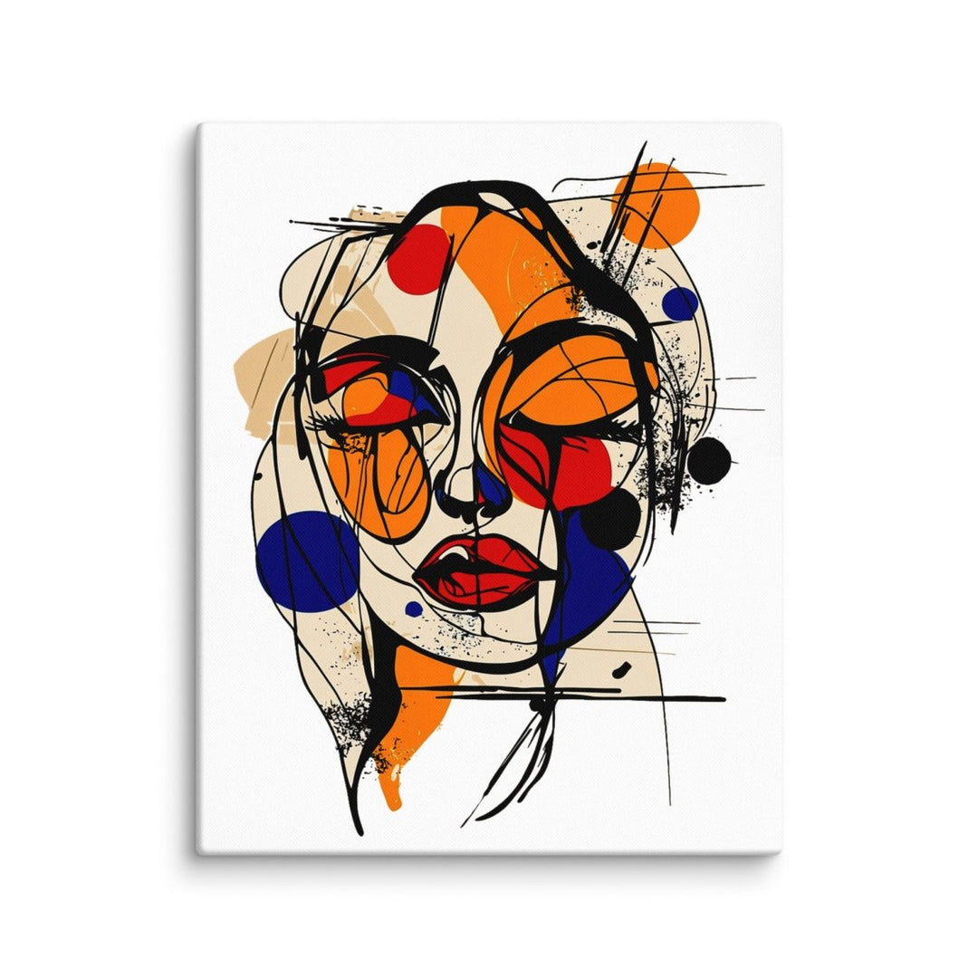 Polendo Structured Muse Canvas Wall Art - Polendo Design Polendo Structured Muse Canvas