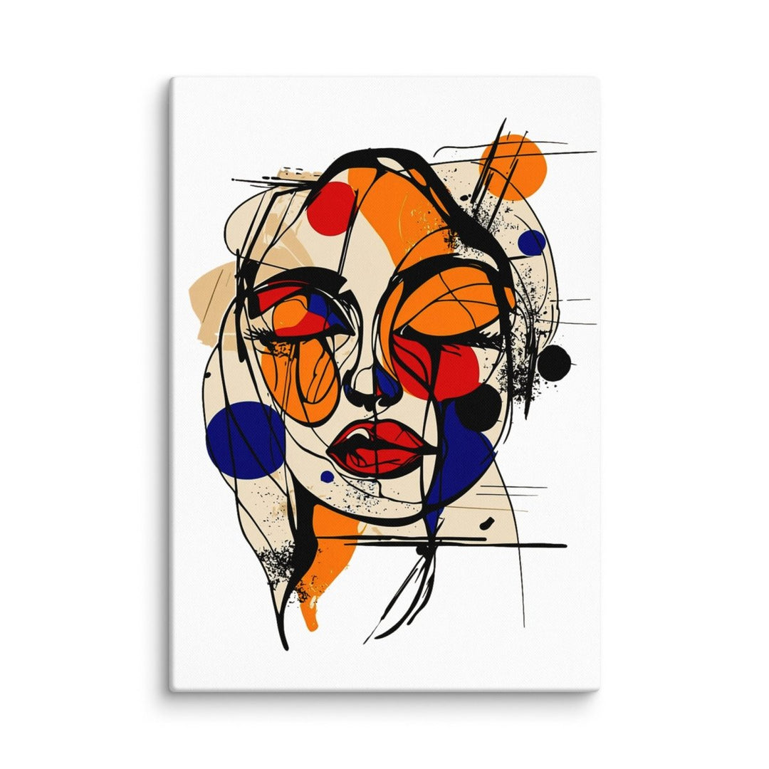 Polendo Structured Muse Canvas Wall Art - Polendo Design Polendo Structured Muse Canvas