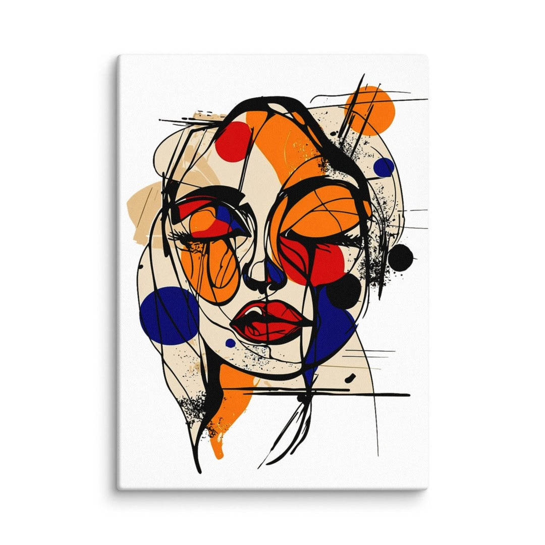 Polendo Structured Muse Canvas Wall Art - Polendo Design Polendo Structured Muse Canvas