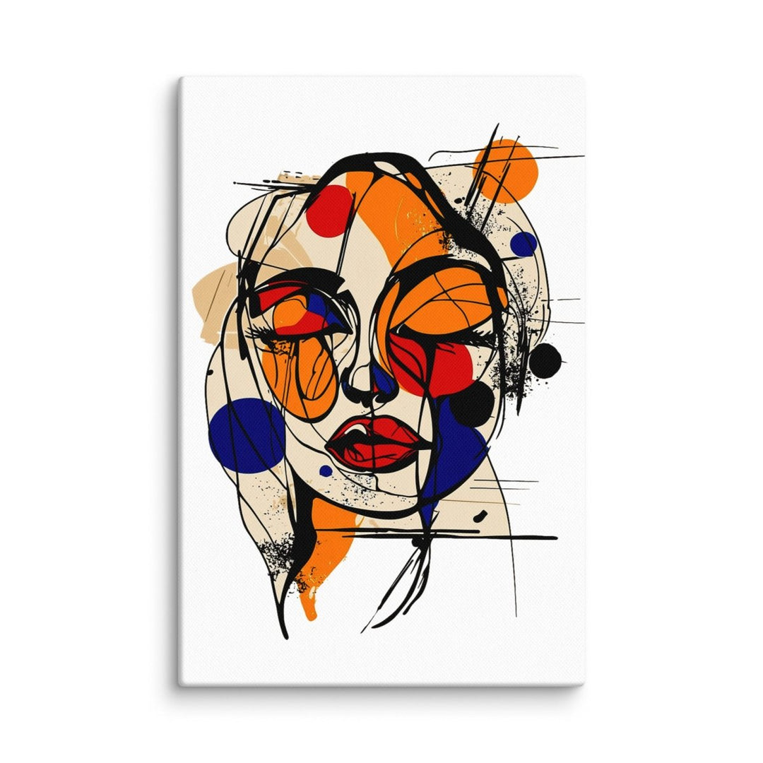 Polendo Structured Muse Canvas Wall Art - Polendo Design Polendo Structured Muse Canvas