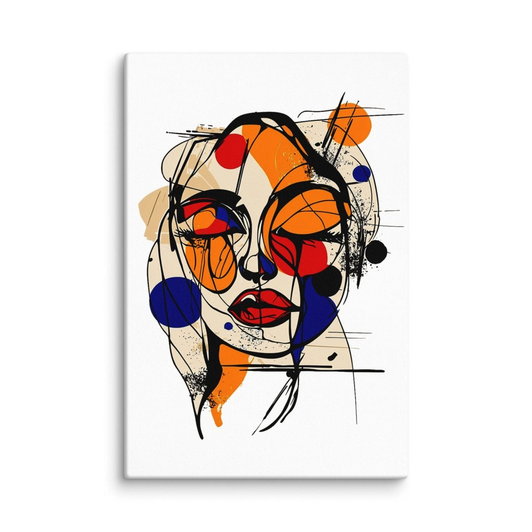 Polendo Structured Muse Canvas Wall Art - Polendo Design Polendo Structured Muse Canvas