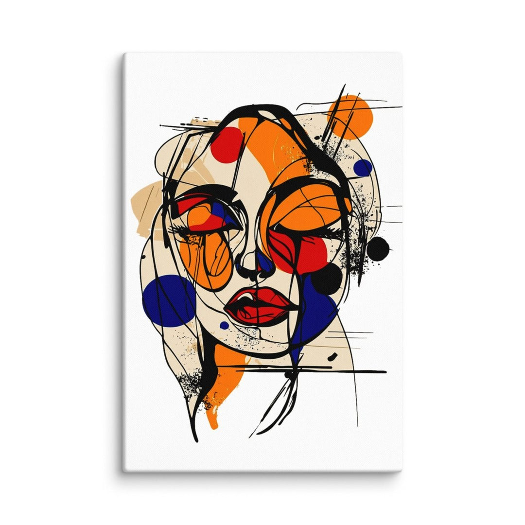 Polendo Structured Muse Canvas Wall Art - Polendo Design Polendo Structured Muse Canvas