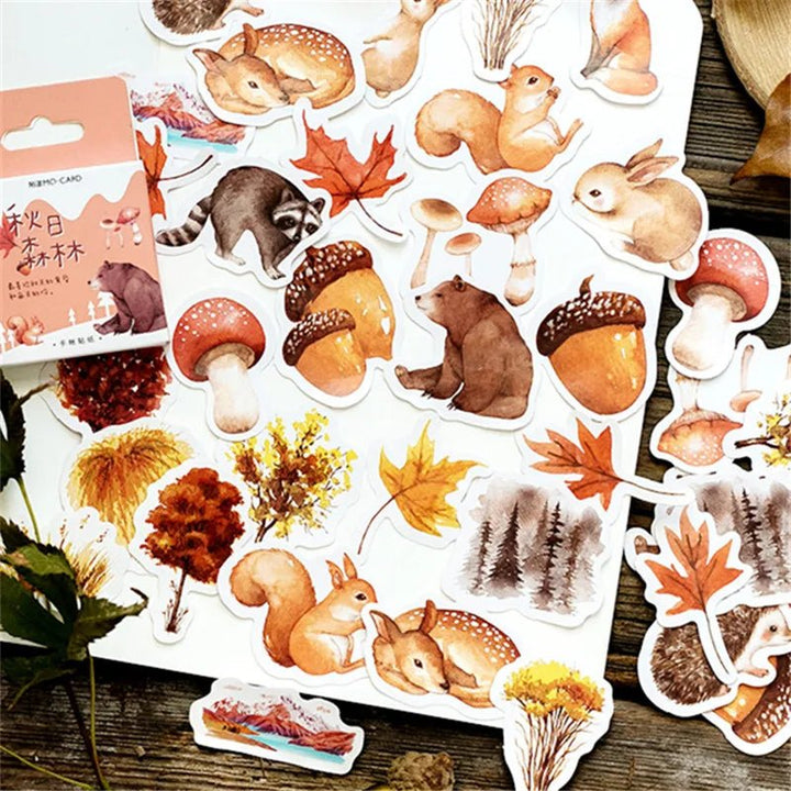 Purple Aesthetic Sticker Set (45pcs) – Scrapbook &amp; Journal Stickers - Polendo Design purple aesthetic sticker set