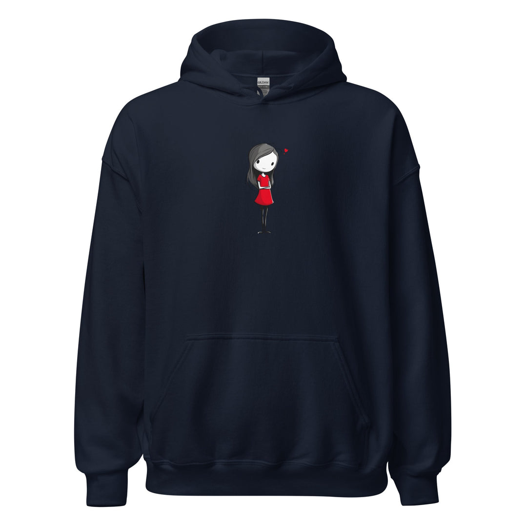 Quiet little Love Unisex Hoodie - Polendo Design cute love hoodie