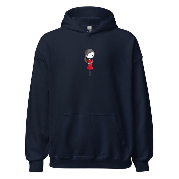 Quiet little Love Unisex Hoodie - Polendo Design cute love hoodie