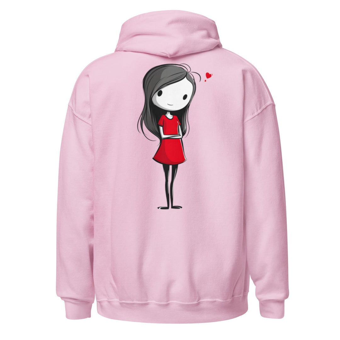 Quiet little Love Unisex Hoodie - Polendo Design cute love hoodie