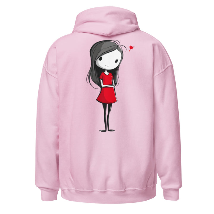 Quiet little Love Unisex Hoodie - Polendo Design cute love hoodie
