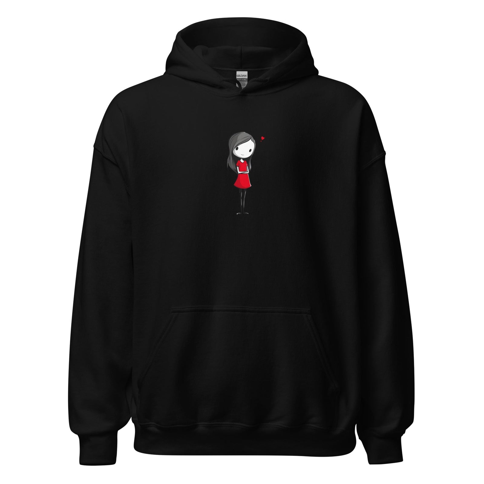 Quiet little Love Unisex Hoodie - Polendo Design cute love hoodie