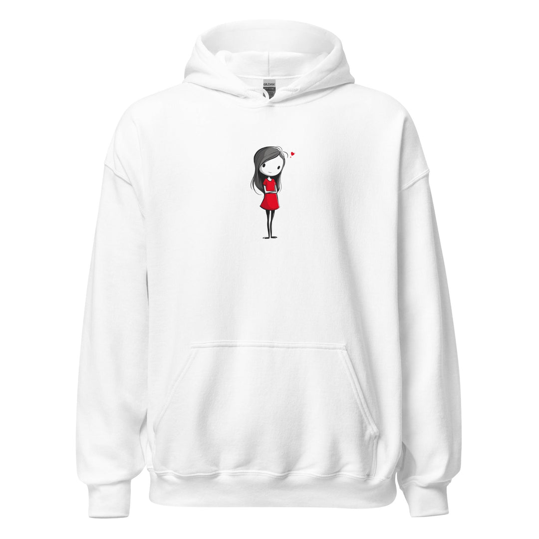 Quiet little Love Unisex Hoodie - Polendo Design cute love hoodie