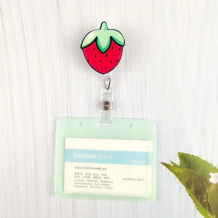 Retractable Badge Reel for ID Cards - Polendo Design Retractable Badge Reel