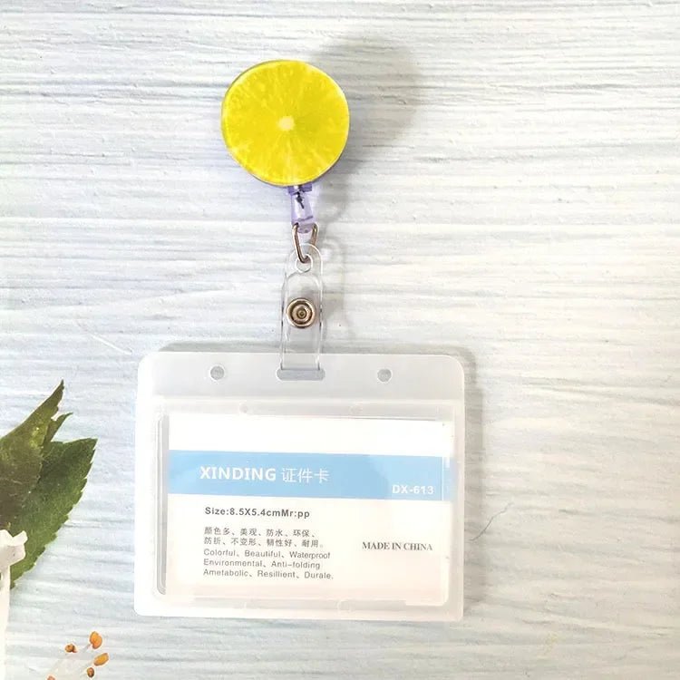 Retractable Badge Reel for ID Cards - Polendo Design Retractable Badge Reel