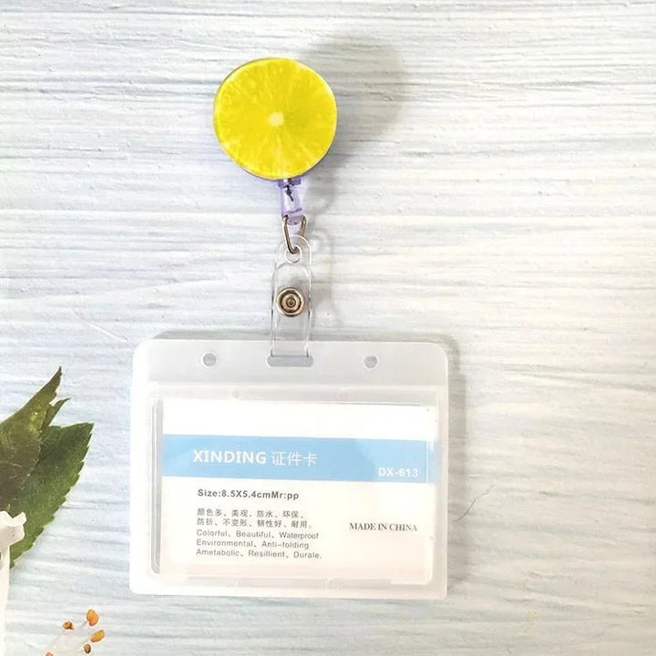 Retractable Badge Reel for ID Cards - Polendo Design Retractable Badge Reel