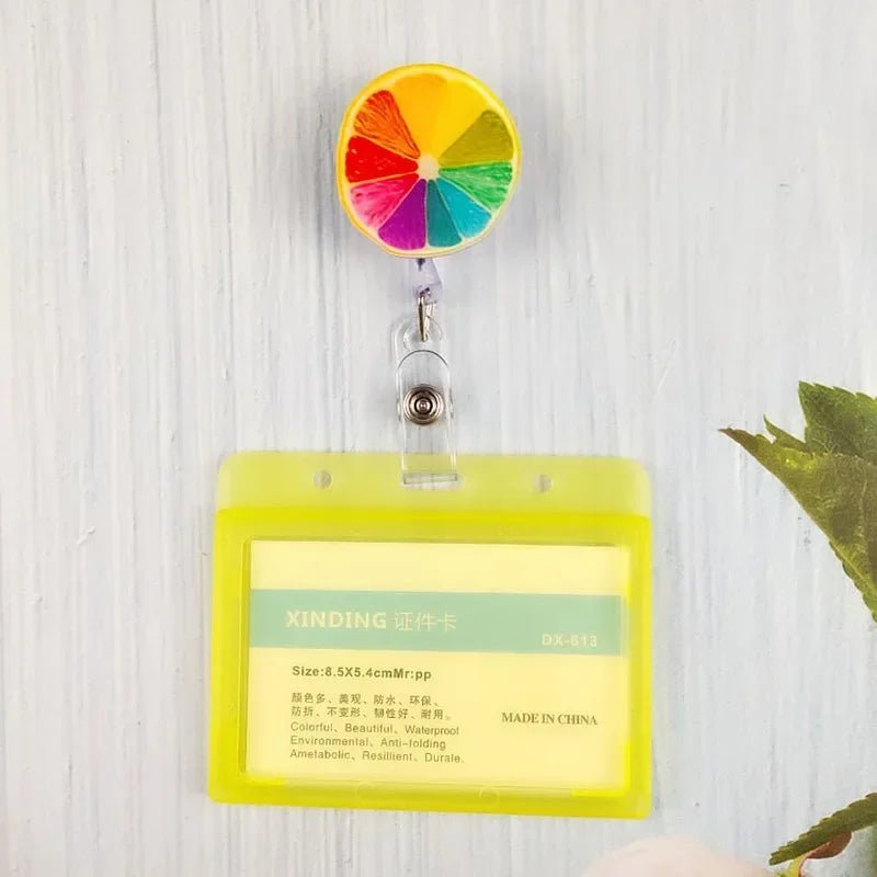 Retractable Badge Reel for ID Cards - Polendo Design Retractable Badge Reel