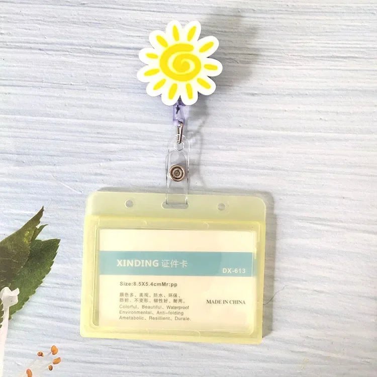Retractable Badge Reel for ID Cards - Polendo Design Retractable Badge Reel