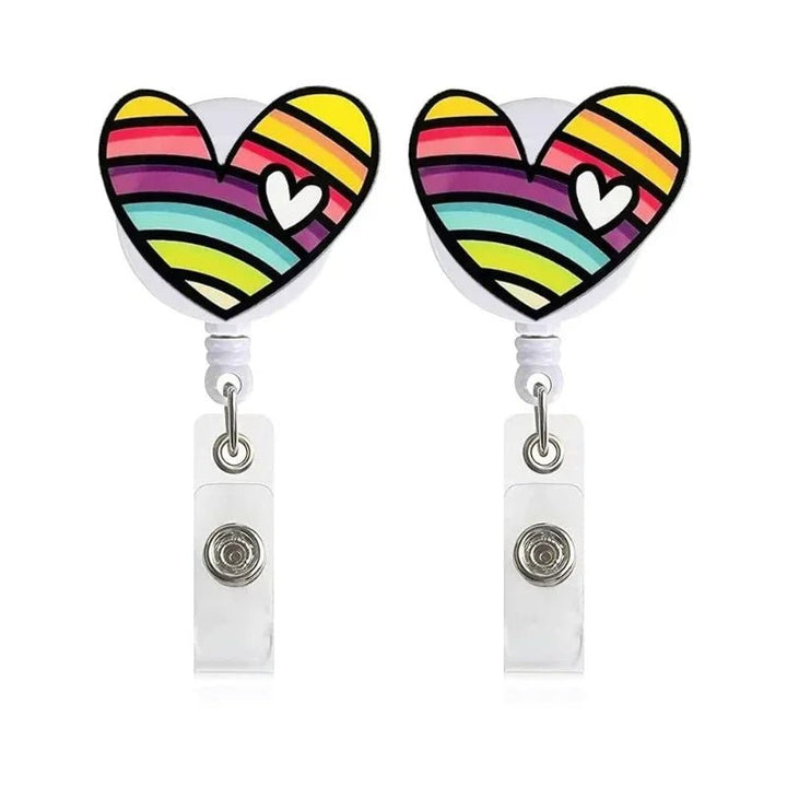 Retractable Badge Reel for ID Cards - Polendo Design Retractable Badge Reel