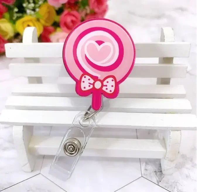 Retractable Badge Reel for ID Cards - Polendo Design Retractable Badge Reel