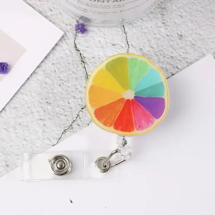 Retractable Badge Reel for ID Cards - Polendo Design Retractable Badge Reel