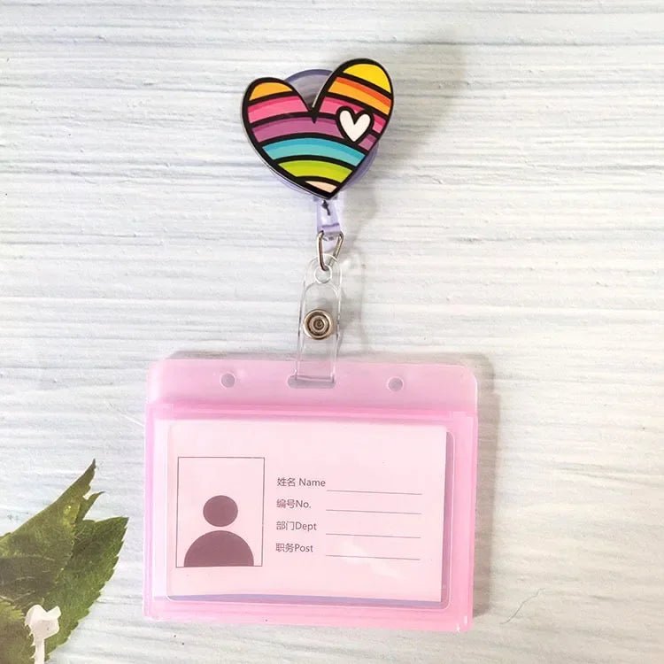 Retractable Badge Reel for ID Cards - Polendo Design Retractable Badge Reel