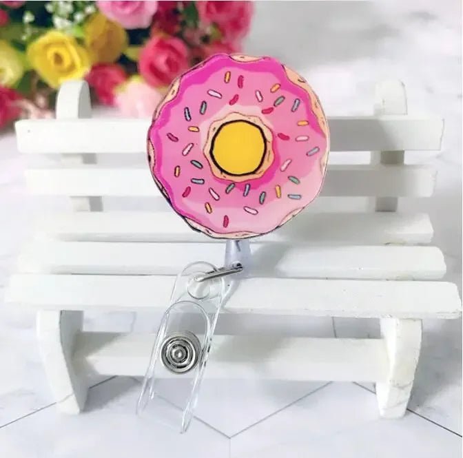 Retractable Badge Reel for ID Cards - Polendo Design Retractable Badge Reel
