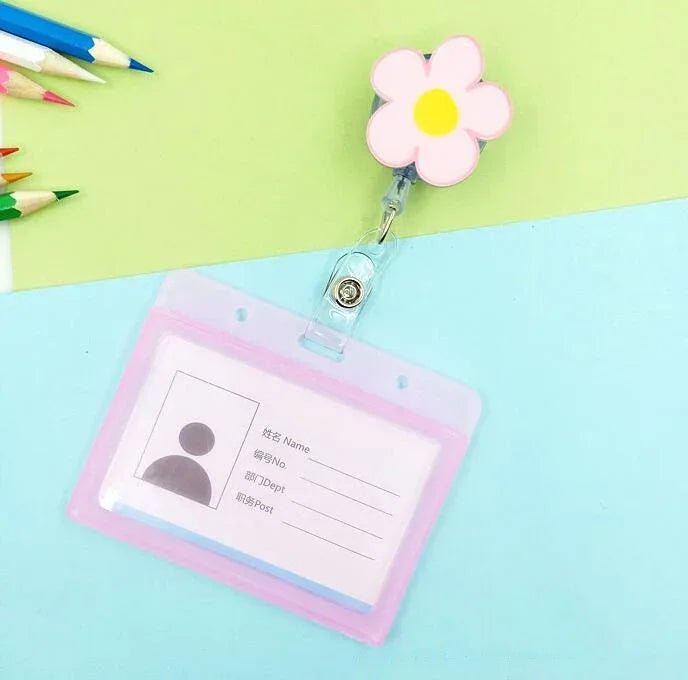 Retractable Badge Reel for ID Cards - Polendo Design Retractable Badge Reel