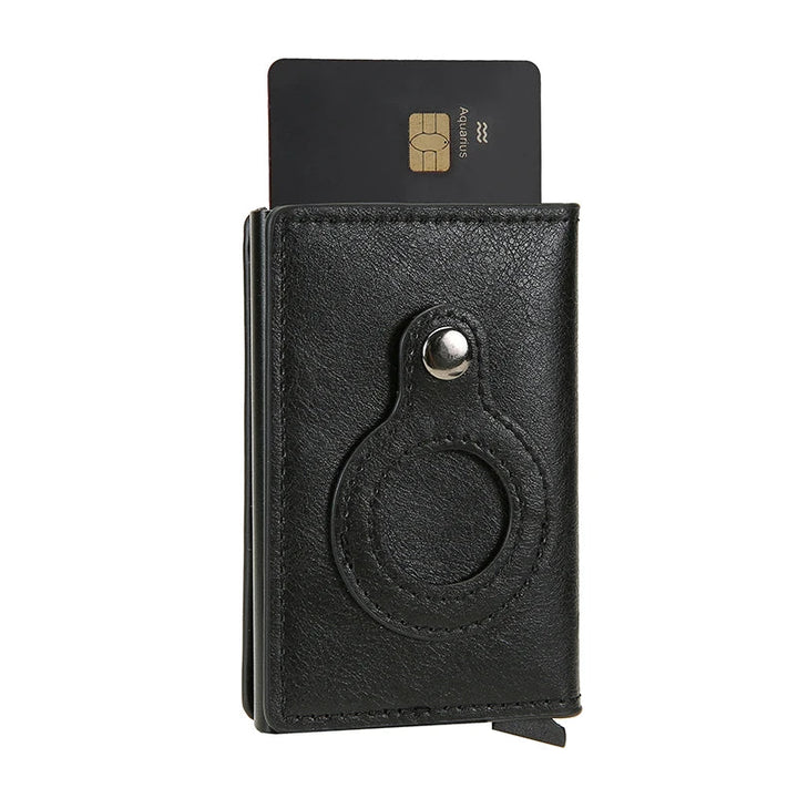RFID AirTag-Compatible Wallet Card Holder - Polendo Design RFID AirTag-Compatible Wallet Card Holder