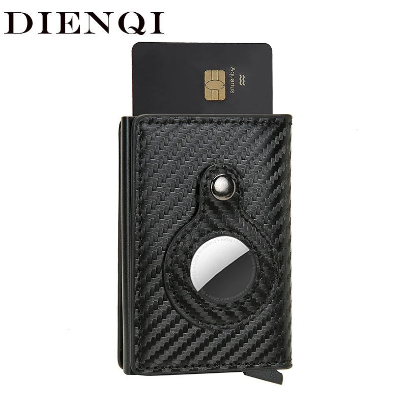 RFID AirTag-Compatible Wallet Card Holder - Polendo Design RFID AirTag-Compatible Wallet Card Holder