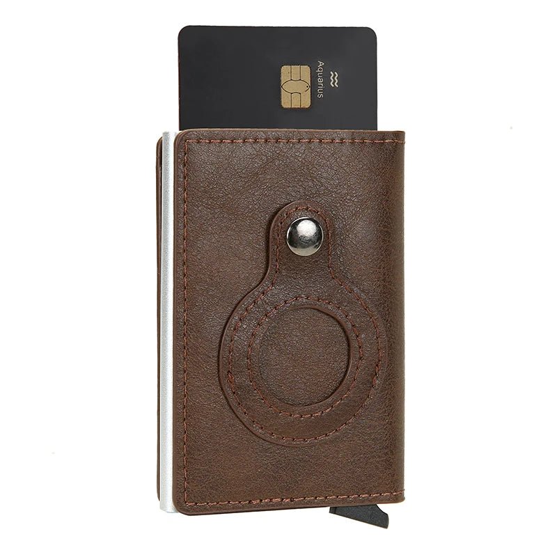 RFID AirTag-Compatible Wallet Card Holder - Polendo Design RFID AirTag-Compatible Wallet Card Holder