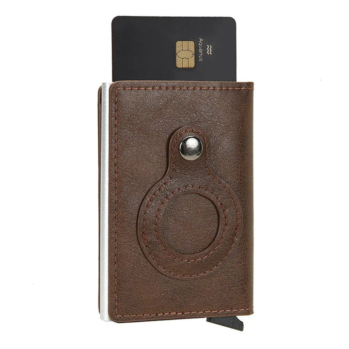 RFID AirTag-Compatible Wallet Card Holder - Polendo Design RFID AirTag-Compatible Wallet Card Holder
