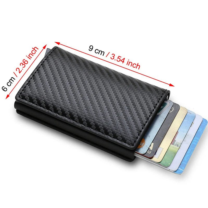 RFID AirTag-Compatible Wallet Card Holder - Polendo Design RFID AirTag-Compatible Wallet Card Holder