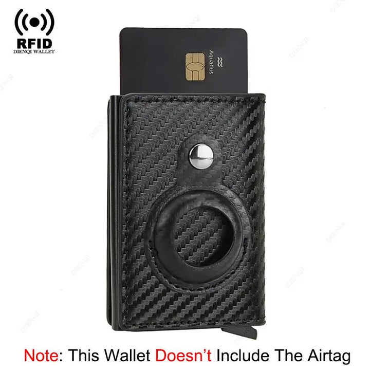 RFID AirTag-Compatible Wallet Card Holder - Polendo Design RFID AirTag-Compatible Wallet Card Holder