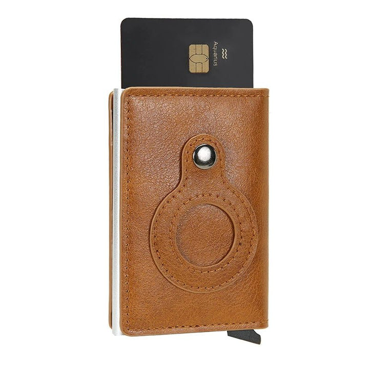 RFID AirTag-Compatible Wallet Card Holder - Polendo Design RFID AirTag-Compatible Wallet Card Holder