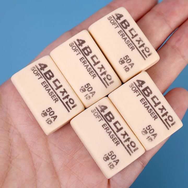 Rubber Erasers for School &amp; Drawing – 1 to 10 Pack - Polendo Design