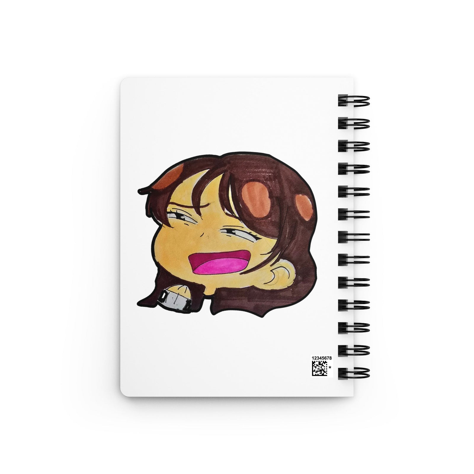 Jenny Spiral Notebook – Cute Character Journal for Writing & Sketching - Polendo Design spiral notebook