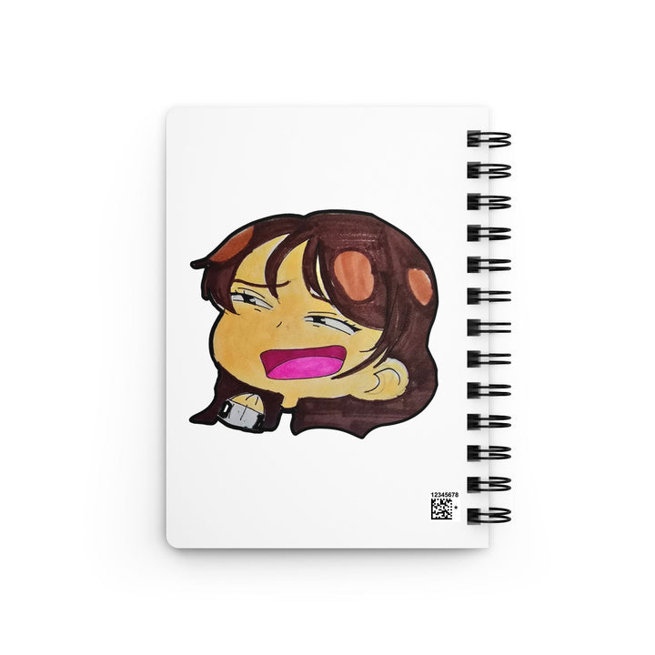 Jenny Spiral Notebook – Cute Character Journal for Writing &amp; Sketching - Polendo Design spiral notebook