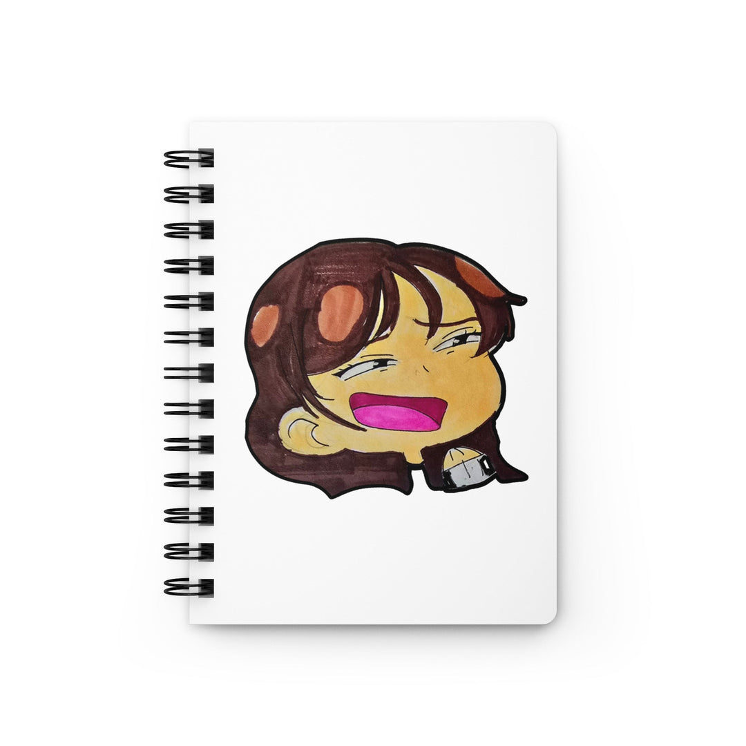 Jenny Spiral Notebook – Cute Character Journal for Writing &amp; Sketching - Polendo Design spiral notebook
